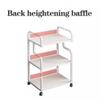 Beauty Salon Trolley 3 Tier Salon Spa Beauty Trolley Cart with Wheels for Estheticians Mobile Stand for Beauty view 2