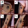 16 Sheets Creepy Smile Halloween Temporary Tattoos - Large 3 * 3.2in Removable Spider and Scary Design Tattoos for Adults and Kids Halloween Makeup & Cosplay Accessories view 2