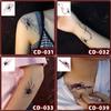 16 Sheets Creepy Smile Halloween Temporary Tattoos - Large 3 * 3.2in Removable Spider and Scary Design Tattoos for Adults and Kids Halloween Makeup & Cosplay Accessories view 4