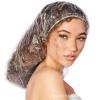 100pcs Large Thick Disposable Shower Caps Elastic Hair Dye Cap For Travel Hotels Hair Salon Barber Shop view 3