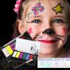 Face Body Paint Kit for Kids Adults,7 Vibrant Colors Water Activated Professional Facepaint with Brush, Non-Toxic for Halloween, Parties, Carnival, School Event, Festivals view 3