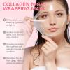 Akeeronn Collagen Overnight Wrapping Peel Off Facial Mask, Collagen Night Wrapping Mask, Hydrating Anti Wrinkle Lifting for All Skin Types, Firming&Elasticity Sleeping Mask (Brush Included)-2 Pack view 3