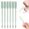2-in-1 Nasal Hair Cutter, 2025 Upgraded Double Sided Nose Hair Knife, Rotating Nasal Hair Razor Cutter with Ear Picker for Women and Men, 360 Rotating Manual Nose Hair Trimmer (Green, 6pcs) view 1