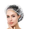 150/300/600pcs Disposable Shower Cap Covers Bathroom Accessories Transparent and Waterproof Hair Caps Products(White 150PCS) view 4