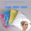 200pcs Large-Sized Disposable Shower Cap For Women With Larger Thick Waterproof Bath Anti-Fume Butt Cover(Blue) view 4