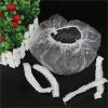 200/400Pcs Disposable Shower Cap For Hair Elastic Mesh Shape Plate Plastic Wrap Cover(200pcs) view 4