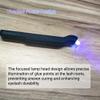ASHATA Tweezer Light, Eyelash Tweezers Lamp, Mini Gel Curing Light Silicone Cordless Portable Handheld Lash Extension Lamp for Nail Art, Without view 4
