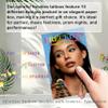 10 Pcs Colorful Glitter Freckles Face Tattoos, Multichrome Rainbow Glitter Freckles Face Tattoos, Waterproof and Long-lasting Face Temporary Tattoos for Women view 4