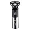 Doping Electric Beard Trimmer, 3-Head Rotary Shaver with LED Display, Rechargeable, Available in Black, Blue, Red view 1