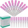 Catheter Piercing - 50Pcs Catheter Piercing 20G IV Catheter Ear Nose Piercing Hollow Catheter for Lip Tongue Belly Navel Nipple Cartilage Piercing Kit view 1