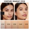 Concealer Foundation Stick,2 in 1 Long-Lasting Concealer Contour Sticks with Brush,Full Coverage for Dark Circles &Blemishes,Korean Waterproof Stick Foundation for All Skin Tones(03LIGHT) view 3