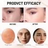 Concealer Foundation Stick,2 in 1 Long-Lasting Concealer Contour Sticks with Brush,Full Coverage for Dark Circles &Blemishes,Korean Waterproof Stick Foundation for All Skin Tones(03LIGHT) view 4