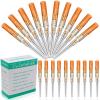 Catheter Piercing - 50Pcs Catheter Piercing 14G IV Catheter Ear Nose Piercing Hollow Catheter for Lip Tongue Belly Navel Nipple Cartilage Piercing Kit view 1