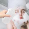 3D Super Soft Magic Exfoliating Bath Sponge, Bathtub Foam, Reusable Skin Friendly Dead Skin Removal for Body, Face and Feet (White-2 pcs) view 3