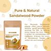 7.05oz Pure & Original Sandalwood Powder For Face, Skin, Skin Whitening, Face mask, Face Pack and Facial, Skin Care, (200Gm, Rose Water Free) view 2