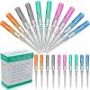 Catheter Piercing - 50Pcs Mixed IV Catheter Piercing 14G 16G 18G 20G and 22G Catheter Ear Nose Piercing Hollow for Lip Tongue Belly Nipple Cartilage Piercing Kit view 1