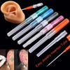Catheter Piercing - 50Pcs Mixed IV Catheter Piercing 14G 16G 18G 20G and 22G Catheter Ear Nose Piercing Hollow for Lip Tongue Belly Nipple Cartilage Piercing Kit view 4