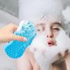 3D Super Soft Magic Exfoliating Bath Sponge, Bathtub Foam, Reusable Skin Friendly Dead Skin Removal for Body, Face and Feet (Blue-2 pcs) view 3