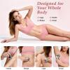 7D Floating Electric Razor for Women: Rechargeable & Waterproof Body Shaver, Painless Facial Razor Smooth Shaving for Lady Arms, Legs, Face, Underarms, Bikini - Stocking Stuffers Christmas Gifts view 4
