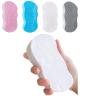 3D Super Soft Magic Exfoliating Bath Sponge, Bathtub Foam, Reusable Skin Friendly Dead Skin Removal for Body, Face and Feet (White) view 1