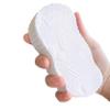 3D Super Soft Magic Exfoliating Bath Sponge, Bathtub Foam, Reusable Skin Friendly Dead Skin Removal for Body, Face and Feet (White) view 2