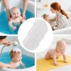 3D Super Soft Magic Exfoliating Bath Sponge, Bathtub Foam, Reusable Skin Friendly Dead Skin Removal for Body, Face and Feet (White) view 3