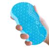 3D Super Soft Magic Exfoliating Bath Sponge, Bathtub Foam, Reusable Skin Friendly Dead Skin Removal for Body, Face and Feet (Blue) view 2