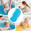 3D Super Soft Magic Exfoliating Bath Sponge, Bathtub Foam, Reusable Skin Friendly Dead Skin Removal for Body, Face and Feet (Blue) view 3