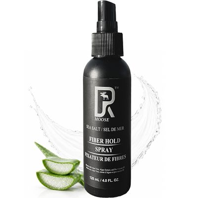 DRMOOSE - Sea Salt Spray, Fiber Hold, Texture Spray, 2-in-1 Formula with Natural Lightweight Fiber Hold, Aloe Vera, Algae (Kelp) & Pro-Vitamin B5, Adds Volume, Matte Finish & Helps Lock Hair Fibers
