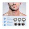 3PCS Compatible For Xiaomi Mijia S500C S500 S300 Electric Shaver Head Replace Shaver Net MJTXD01SKS Cutter Head Accessories view 2