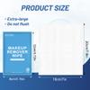100 Count Makeup Remover Wipes Individually Wrapped, Travel Individual Wet Wipes Bulk, Gentle Cleansing for Face Mascara Lipstick, Single Makeup Removing Wet Wipes view 2