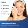 100 Count Makeup Remover Wipes Individually Wrapped, Travel Individual Wet Wipes Bulk, Gentle Cleansing for Face Mascara Lipstick, Single Makeup Removing Wet Wipes view 3