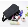 JSFZM Cosmetic Bags Cosmetic Bag Hanging Toiletry Bag Large Capacity Portable Travel Cosmetic Bag for Men Women Bathroom Storage Organizer 1Pc for Storing Cosmetics(Black) view 2