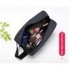 JSFZM Cosmetic Bags Cosmetic Bag Hanging Toiletry Bag Large Capacity Portable Travel Cosmetic Bag for Men Women Bathroom Storage Organizer 1Pc for Storing Cosmetics(Black) view 3