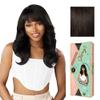 Sensationnel Glamzy Lace Crown Wig - Zandy Glueless Hand Tied CrownArea Synthetic Hair (2 DARKBROWN) view 1