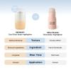 ENTROPY MAKEUP Cool Stick Body Highlighter Golden Hour, 70% Water-Rich Skincare Formula, Jelly Gel Texture, Crystal Silver & Gold Pearl Glow, Lightweight Cooling Hydration, Compact Precise Application view 4