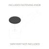 Accessory Arm Fastening Knob Compatible with InMode Optimas IgniteRF Triton IPL Laser Hair Removal RF Black view 3