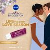NIVEA Blackberry Pie Lip Balm, Nourishing Lip Care, Bridgerton Limited Edition Tinted Lip Balm with Blackberry Flavor and Shea Butter, 3-in-1 Moisture, Repair and Color, 0.17 Oz Stick view 2