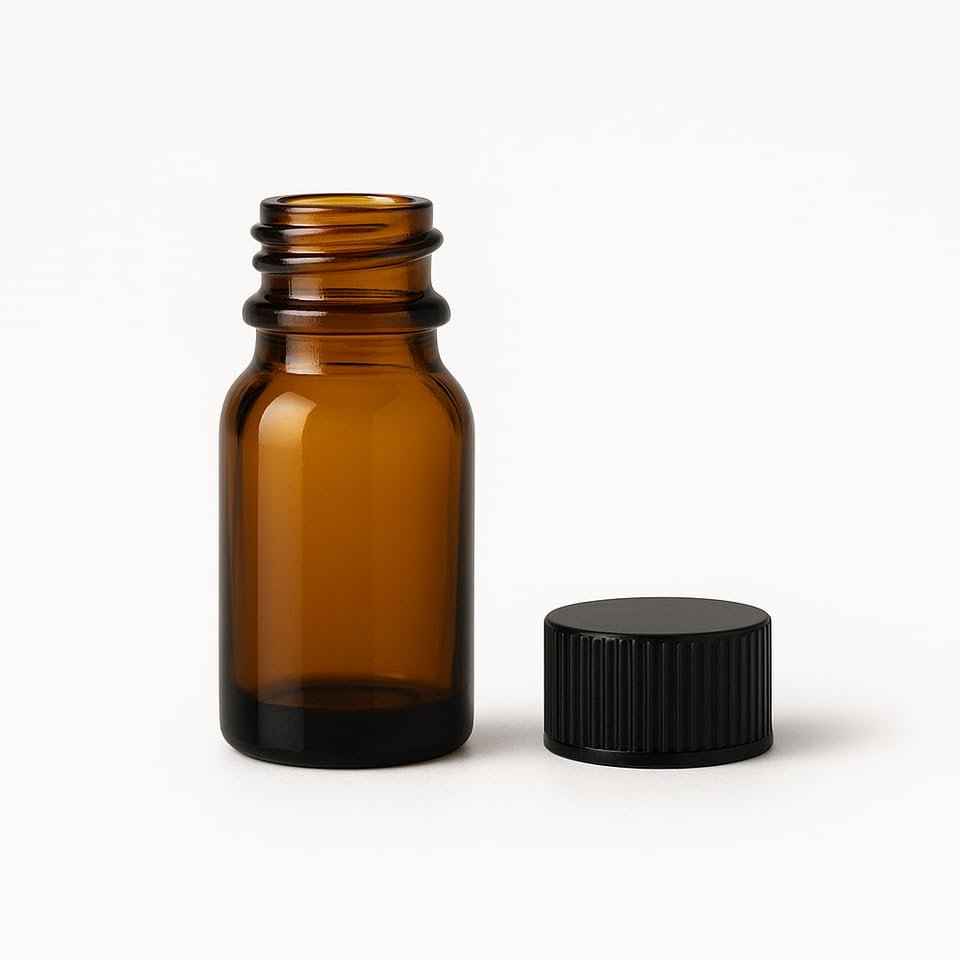 10 ml Amber Glass Bottles great for Essential Oil (196)