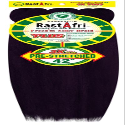 Rastafri SILKY PRE-STRETCHED 3X 42" PLUS (D.PURPLE)