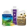 NK 4-Step Keratin Hair Treatment Set  Formaldehyde-Free Vegan Straightening System with Collagen, Keratin, Silk Protein & Niacinamide  Includes Shampoo & Repair Mask  All Hair Types (8oz) view 1