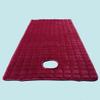 LDLCYCN Red(s),80x190cm, Massage Table Mattress Pad with Breathing Hole Spa Bed Pad with Elastic Band Non-Slip Lash Bed Cushion Spa Massage Sheet Bed Pad for Home Hotel Beauty Salon Washable view 1