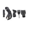 Brrnoo Men Nose Hair Trimmer Set, 4 in 1 Rechargeable Hair Trimmer Kit with Silent Design, Ideal for Eyebrows and Mustaches, Easy Cleaning with Washing Brush, Suitable (US Plug 110V) view 1