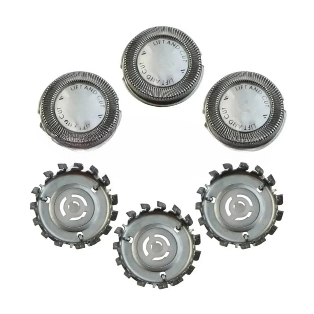 3Pcs Replacement Shaver Head Blade Cutters, Compatible For Philips Norelco, HQ4 HQ58 HQ56 HQ80