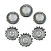 3Pcs Replacement Shaver Head Blade Cutters, Compatible For Philips Norelco, HQ4 HQ58 HQ56 HQ80 view 1