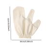 Bath Scrubbing Glove Massage Gloves Soft Bathing Accessories Shower Towel Sturdy Body Scrubber Towel Bath Glove for Household- Double view 4