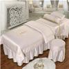RJYYYDS 4-Piece Art Massage Table Sheet Skirt Set - Soft Tencel Beauty Bed Cover Sets Solid Color Salon Massage Bedding with Face Rest Hole D-70x190cm(28x75inch) view 1