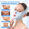 Anti-Snoring Sleep Mask with Aromatherapy, Face Firming & Snoring Solution, Relaxing Chin Strap for Anxiety Relief, Improved Sleep & Jawline Contouring for AdultsBlue view 2