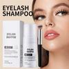 Eyelash Extension Cleansing Foam - 3.4 fl.oz Lash Shampoo with Applicator Brush, Safe Makeup Remover for Extension & Natural Lashes, Oil-Free Foaming Formula view 2