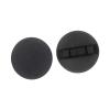 2X Exfoliating Gloves Body Scrubber Reusable Skin Exfoliator Wash Mitts Bath Shower Tool for Women Men 4.92x4.92 inch- Fine Finger Loops view 2